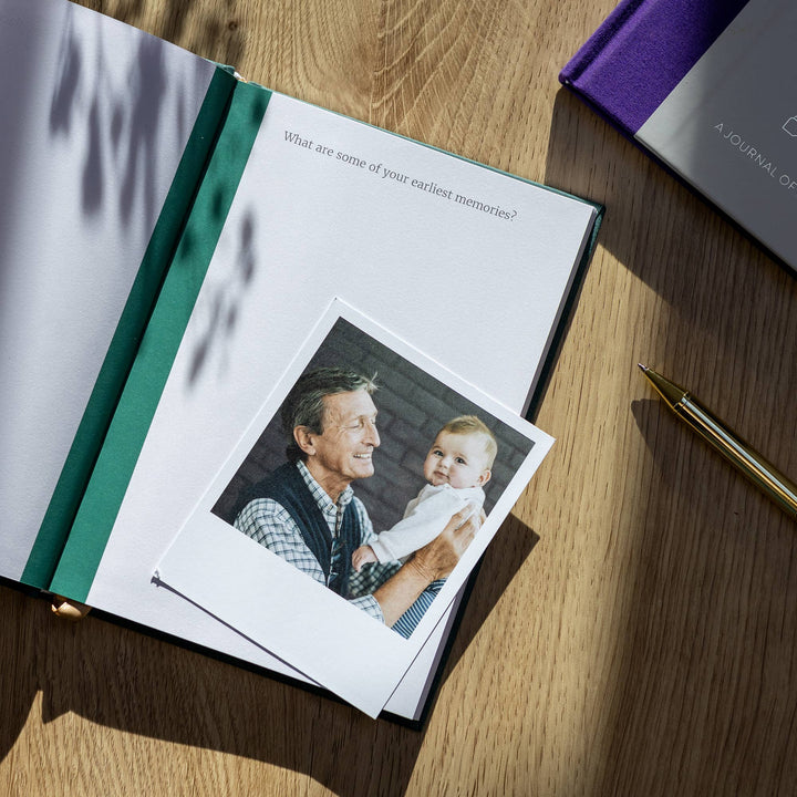 Dear Grandad Memory Journal | Guided Keepsake Gift