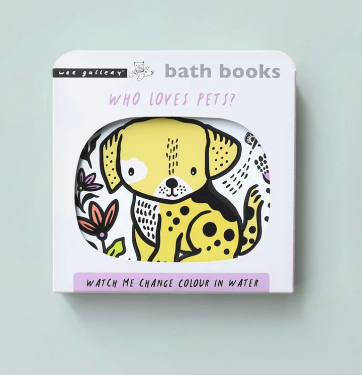 WHO LOVES PETS? BATH BOOK