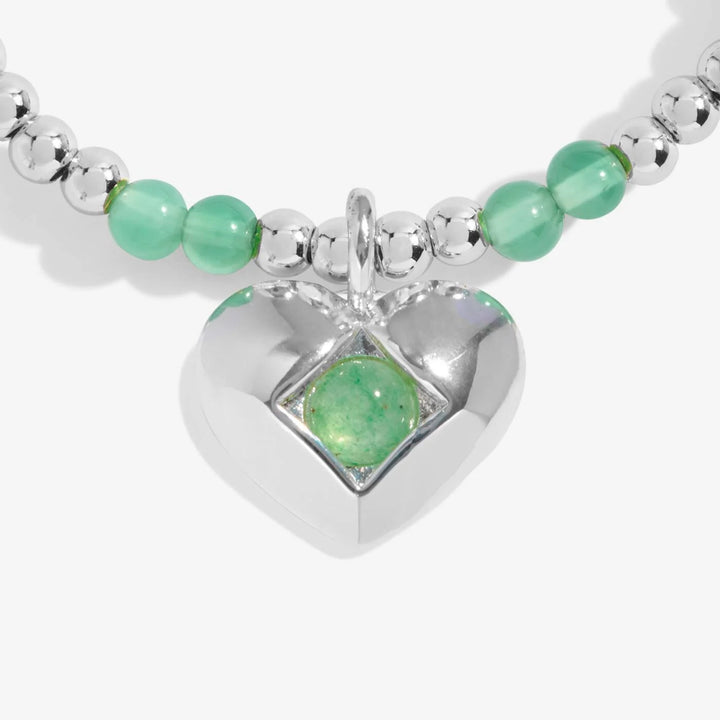 A Little Birthstone August Aventurine Bracelet