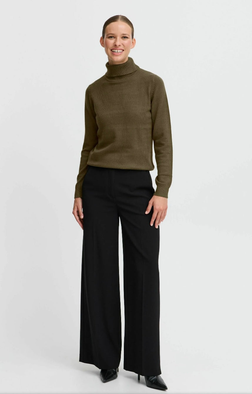 MANINA ROLLNECK OLIVE NIGHT