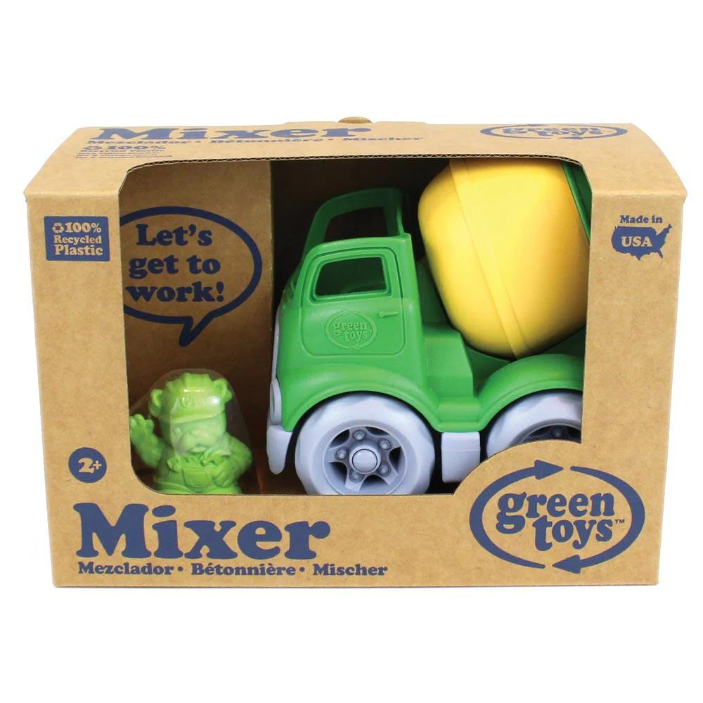 YELLOW & GREEN MIXER TRUCK