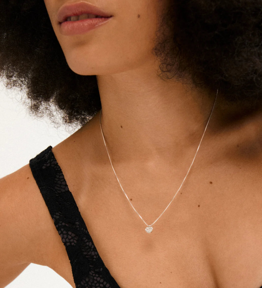 EMMETT NECKLACE SILVER PLATED