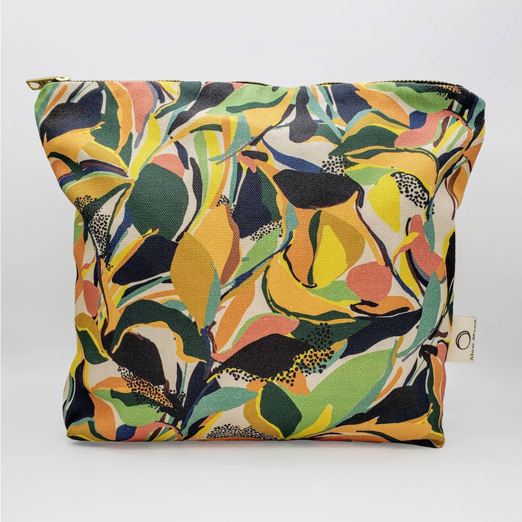 Lea - Wash/toiletry bag - Organic cotton - Made in Britain