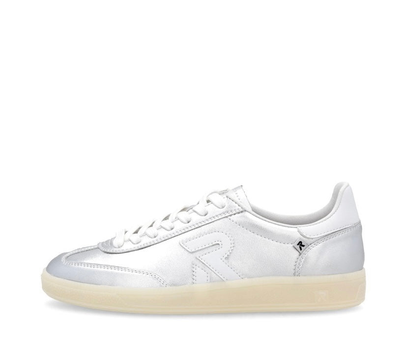 W2200-90 LADIES SHOES SILVER/PLATINUM GESTROBELT