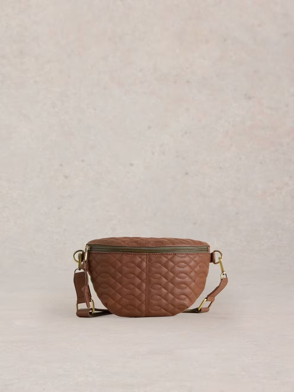 MINI SEBBY LEATHER SLING BAG MID TAN