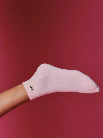 WEMBLEY ORGANIC COTTON TRANSCENDENT PINK SOCKS