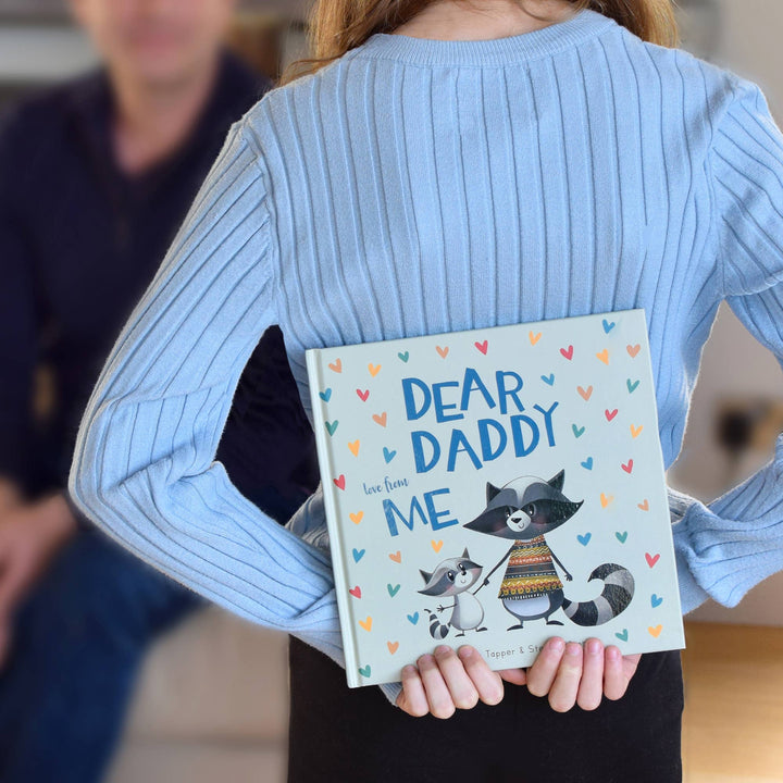 Dear Daddy Love From Me | Father's Day Gift Book | Keepsake