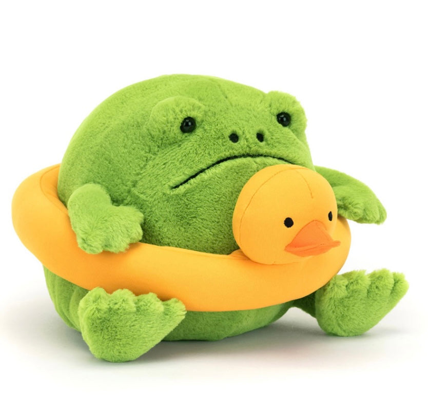 RICKY RAIN FROG WITH RUBBER RING