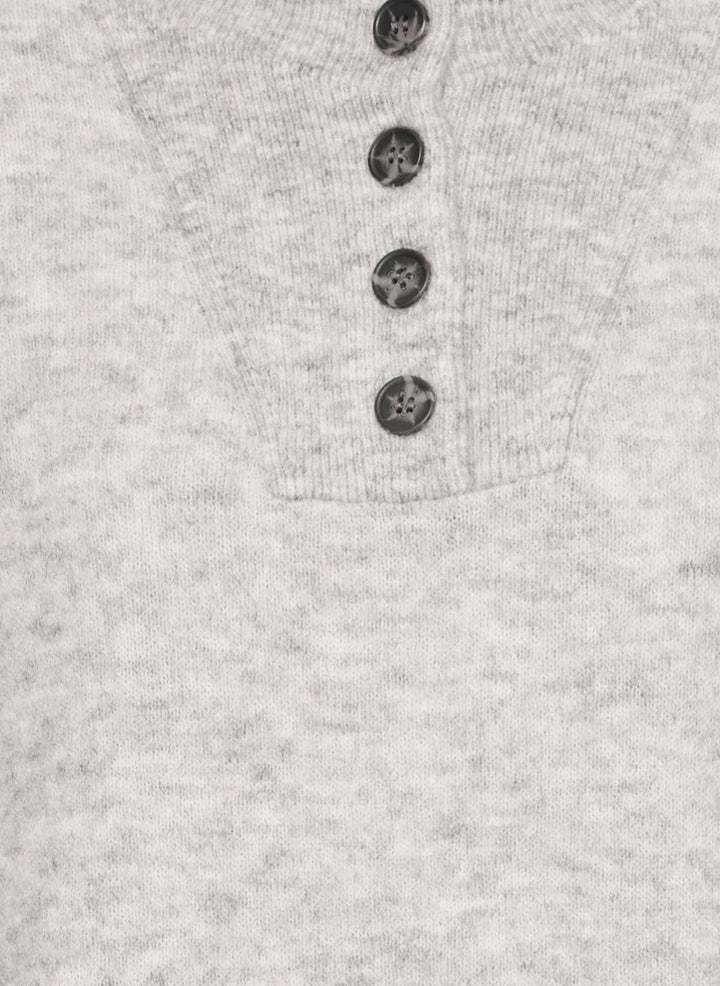 SANNY DRESS LIGHT GREY MELANGE