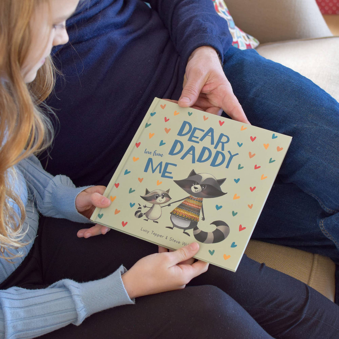 Dear Daddy Love From Me | Father's Day Gift Book | Keepsake