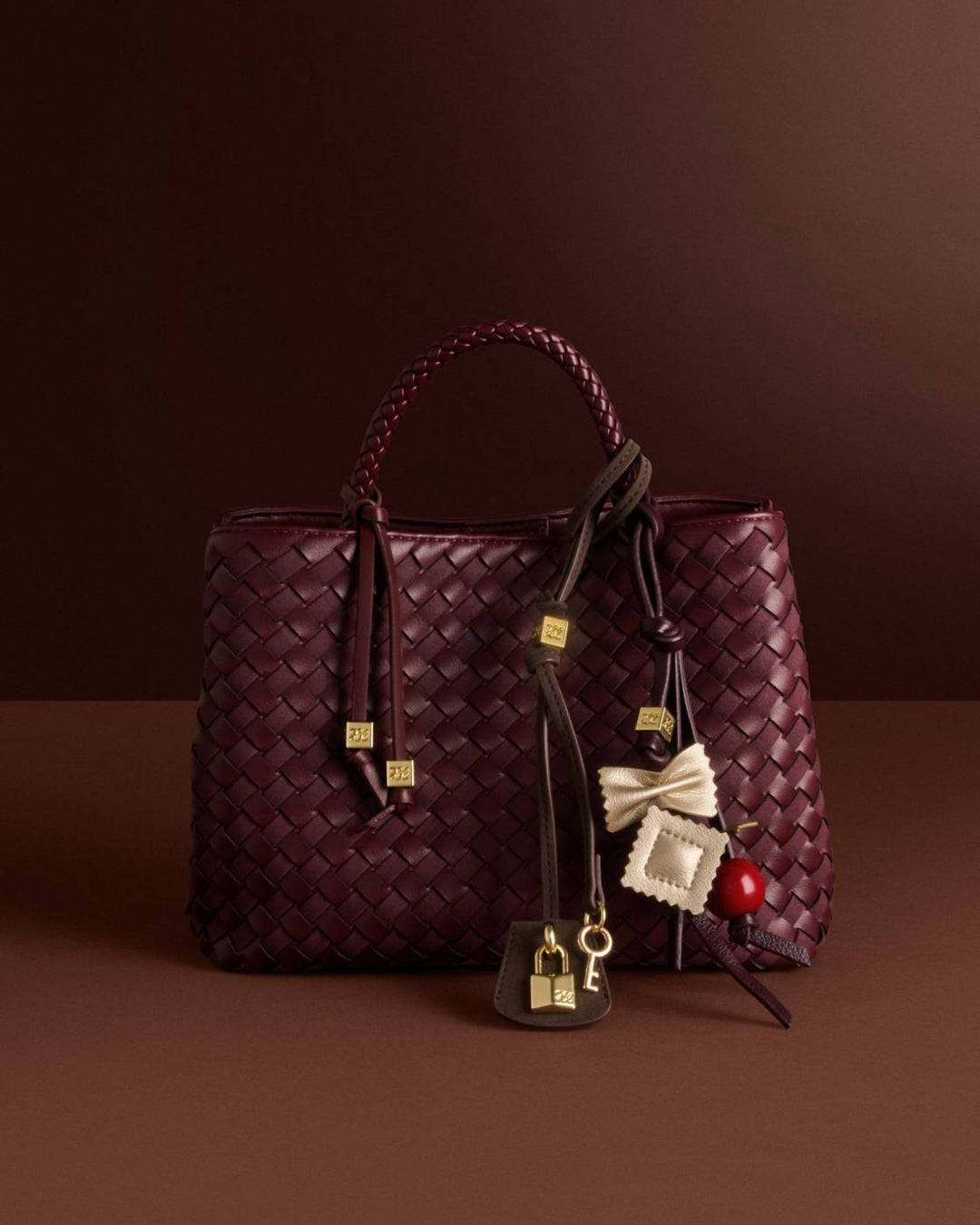 Nova Hand Woven Top Handle Bag