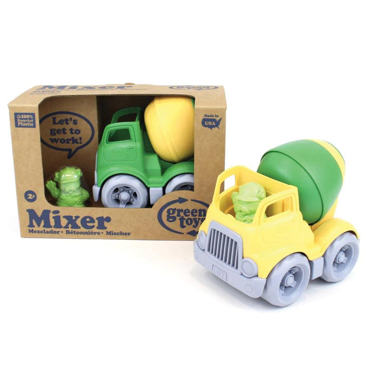 YELLOW & GREEN MIXER TRUCK