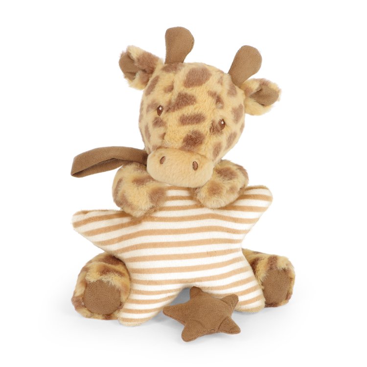 18cm Keeleco Huggy Giraffe Musical - Keel Toys