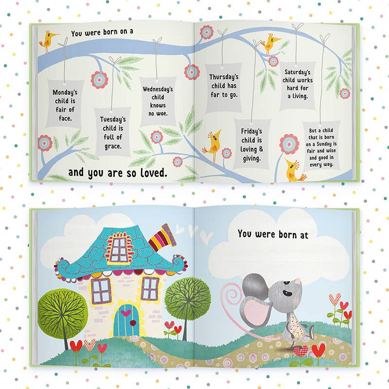 The Day You Were Born In June | Newborn Gift | Baby Shower