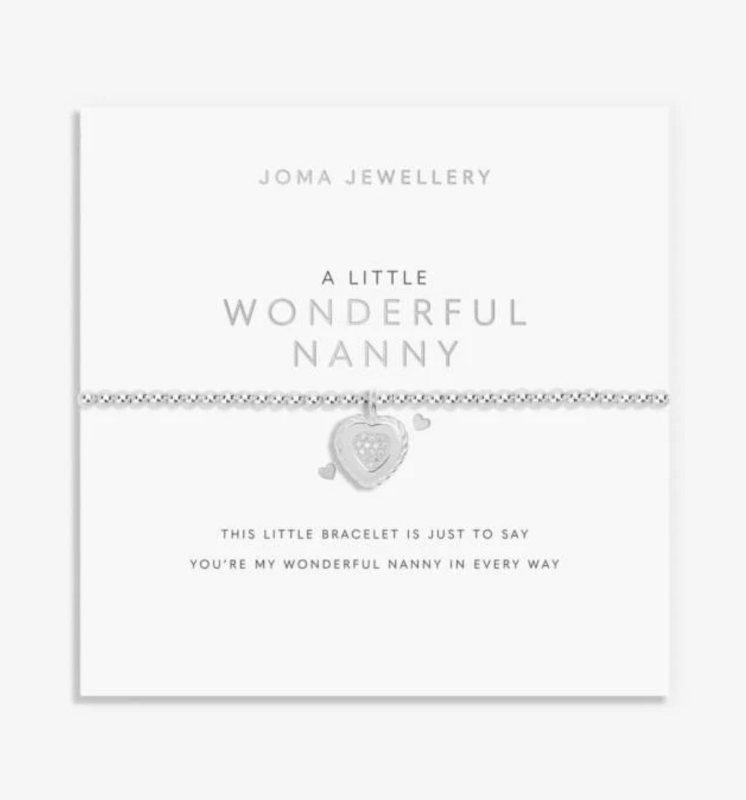 A LITTLE WONDERFUL NANNY BRACELET
