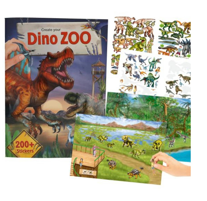 DINO ZOO STICKER BOOK