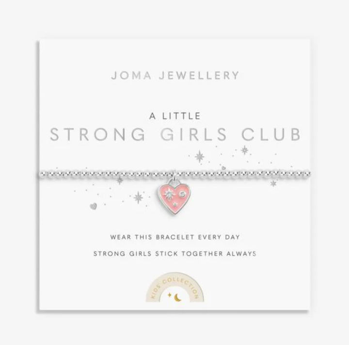 KIDS A LITTLE STRONG GIRLS CLUB BRACELET