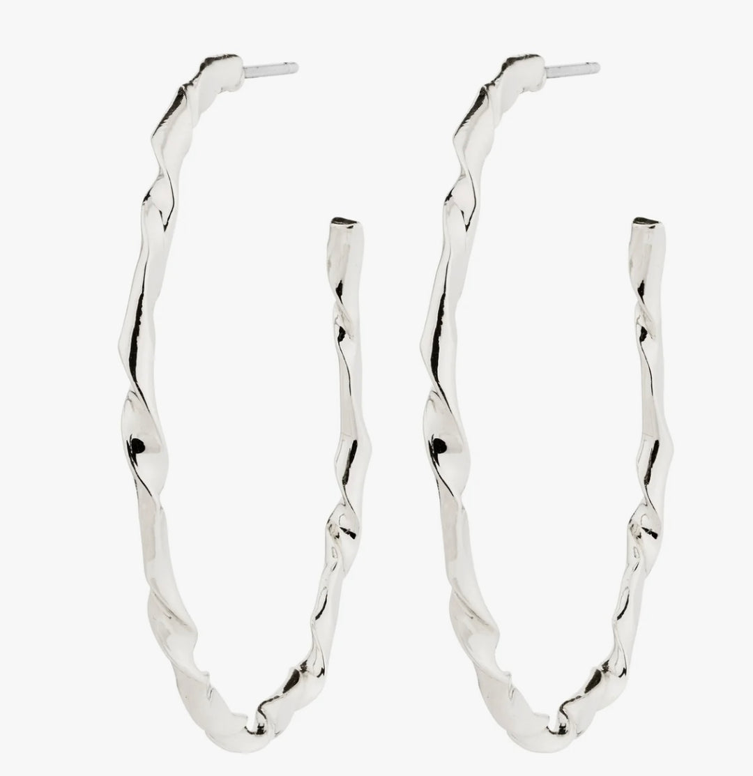 WYATT EARRINGS SILVER PLATED
