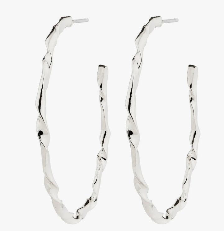 WYATT EARRINGS SILVER PLATED