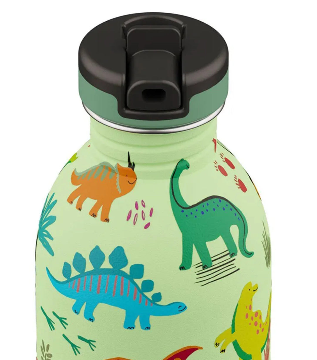 URBAN BOTTLE 250 JURASSIC FRIENDS WITH STRAW