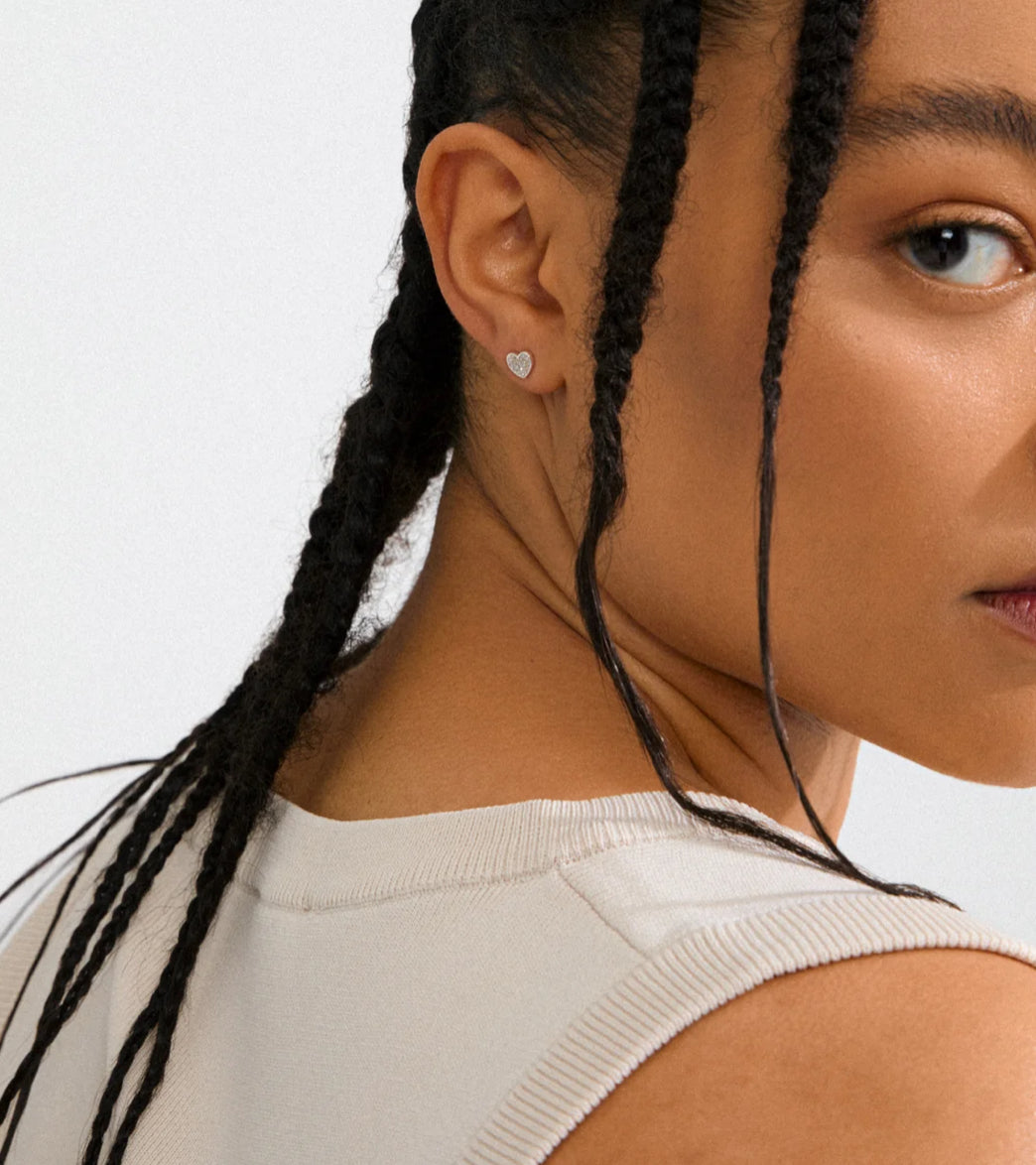 EMMETT EARRINGS SILVER PLATED