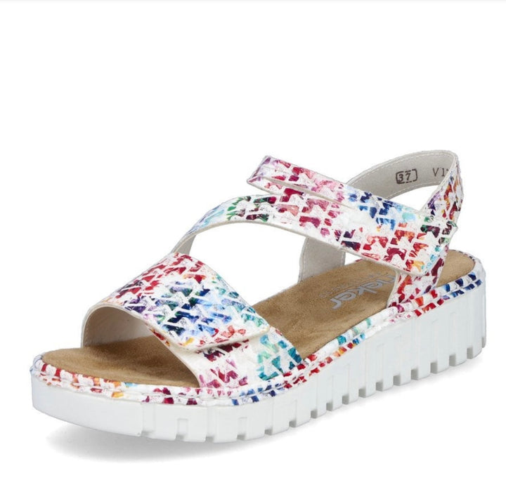 V1364-90 LADIES' SANDALS MULTI SEITL. ANFLECHTER