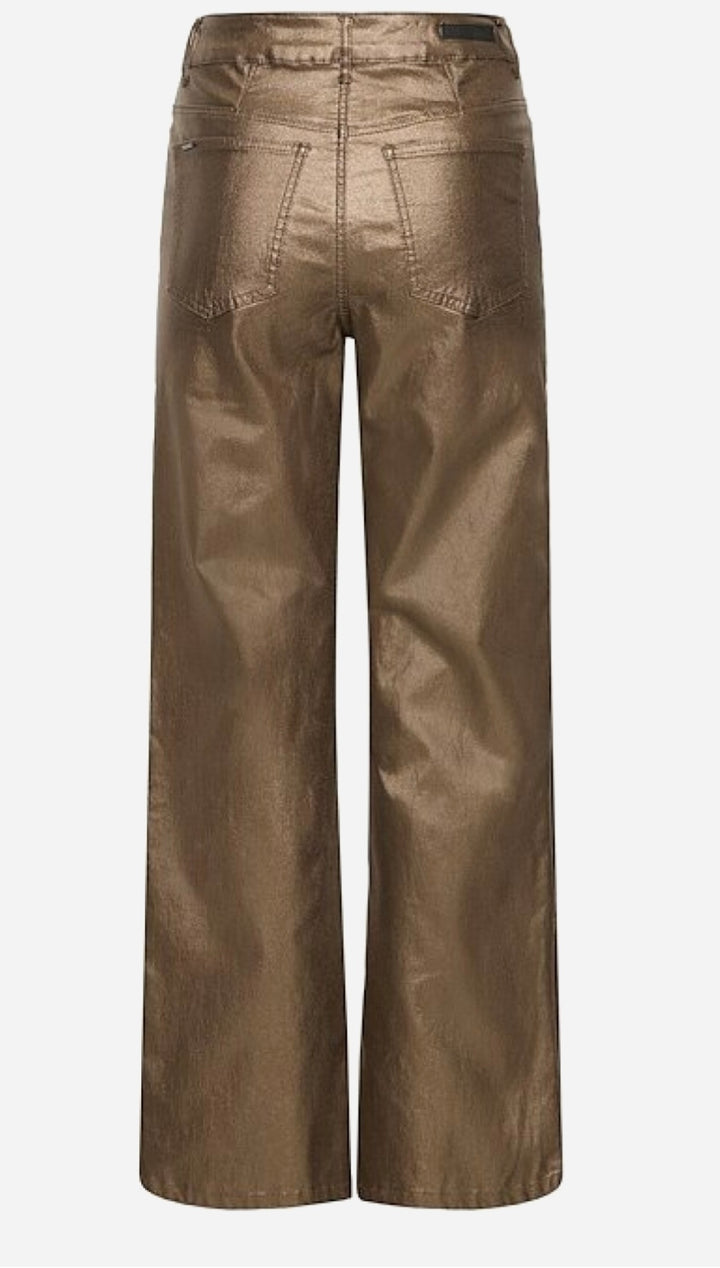 KIKO WIDE TROUSERS ANTIQUE BRASS