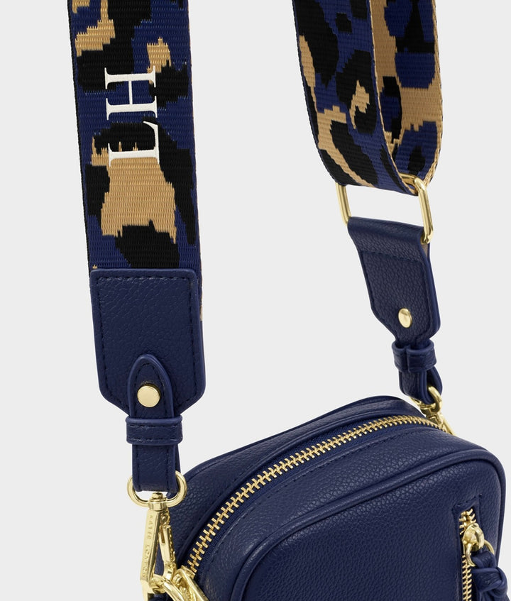 HALLIE SMALL CROSSBODY BAG | MIDNIGHT BLUE