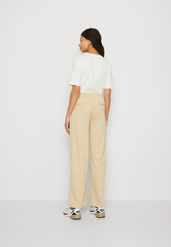 RIZETTA WIDE PANTS SAFARI