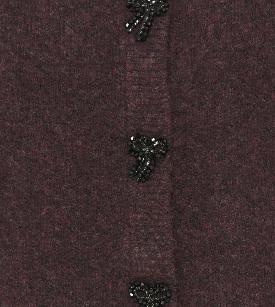 OMEA DECO CARDIGAN PORT ROYALE MELANGE