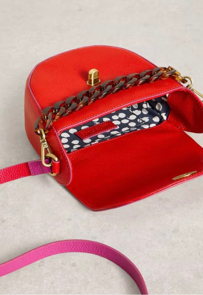 SASHA SADDLE BAG MID ORANGE