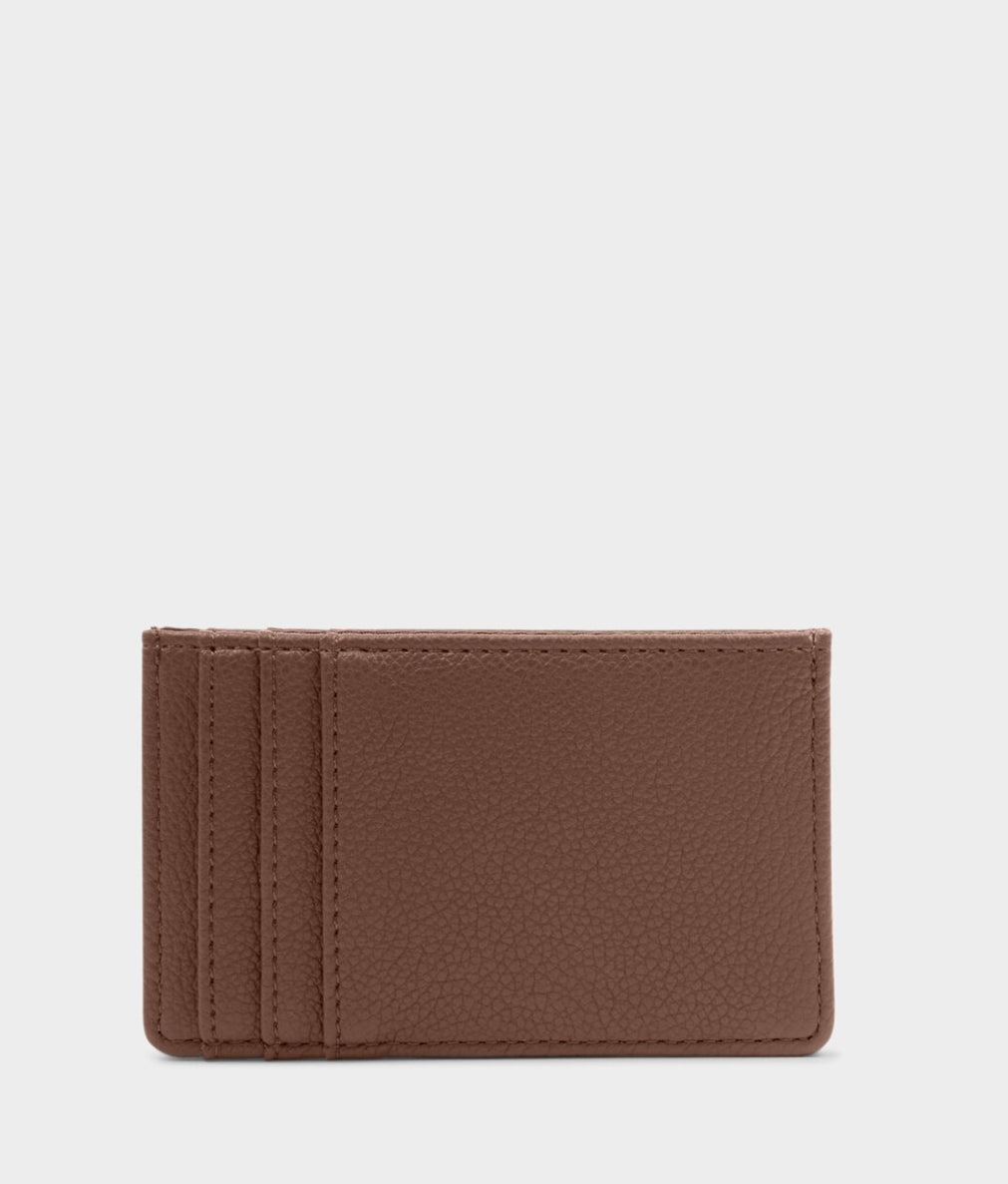 LAILA SLIM CARDHOLDER | DARK CHOCOLATE