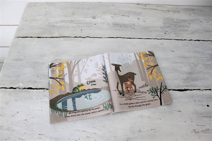 ThreadBear Woodland Hush Rag Book