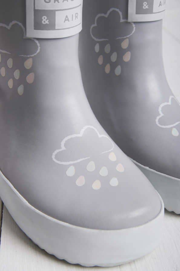 Little Kids Grey Colour-Revealing Wellies: 9