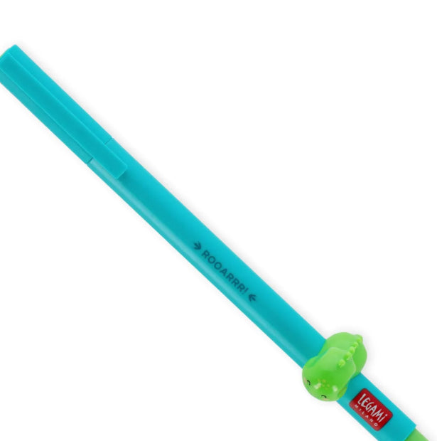 DINO GEL PEN-NEON GREEN