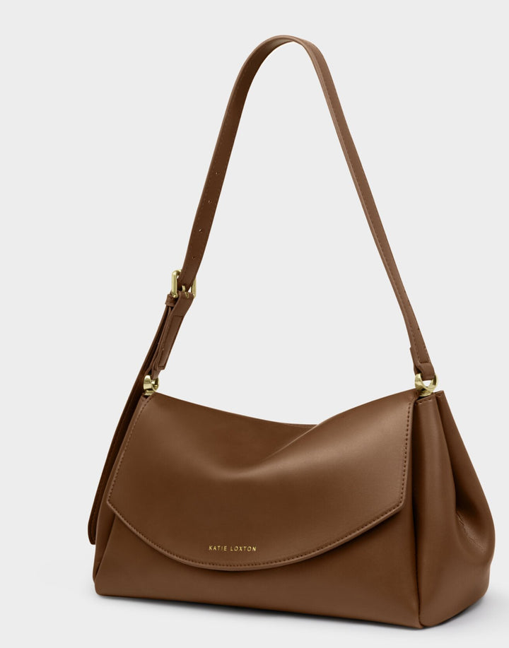 SLOANE SHOULDER BAG| DARK CHOCOLATE
