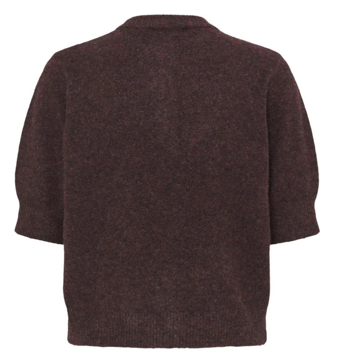 OMEA DECO CARDIGAN PORT ROYALE MELANGE