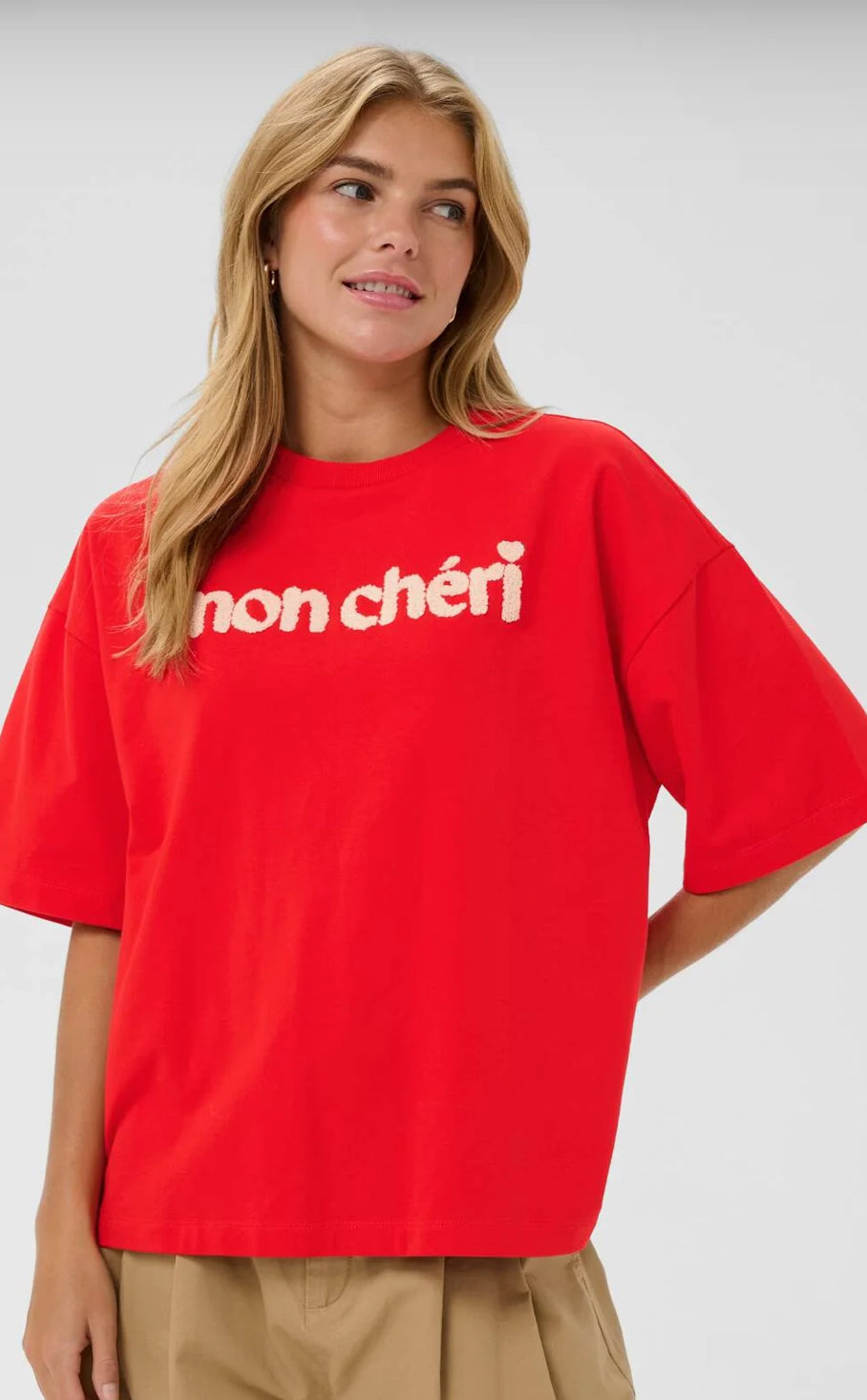 FIERY RED PANNA SWEATSHIRT