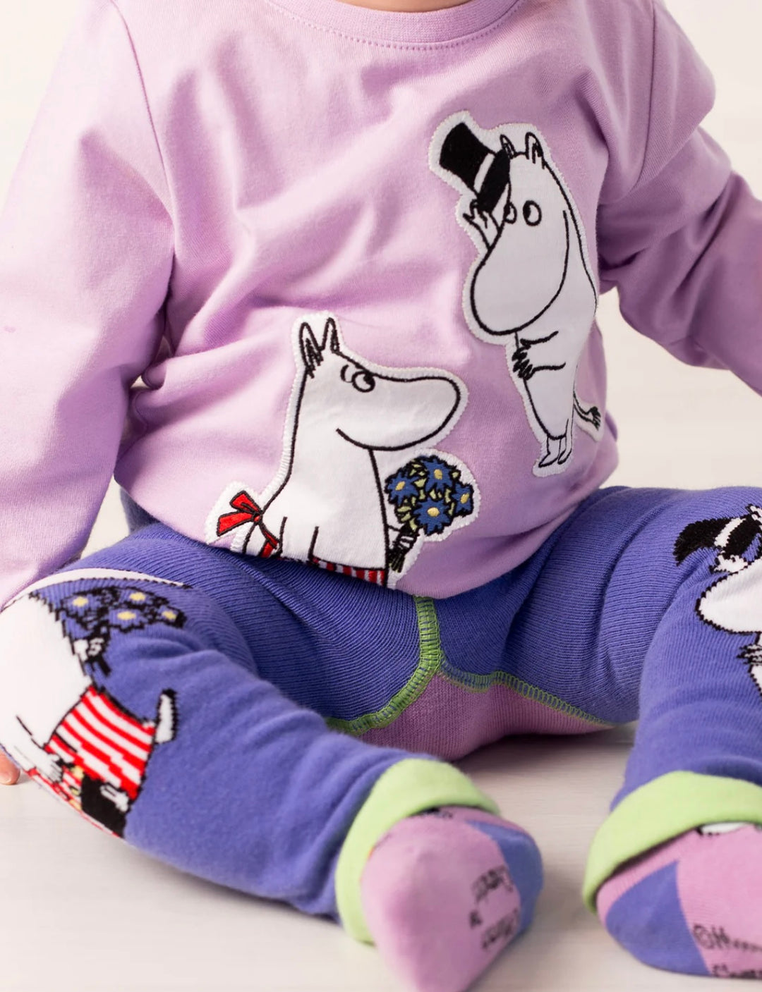 MOOMIN LOVE FOREVER SOCKS 6-12 MONTHS SET