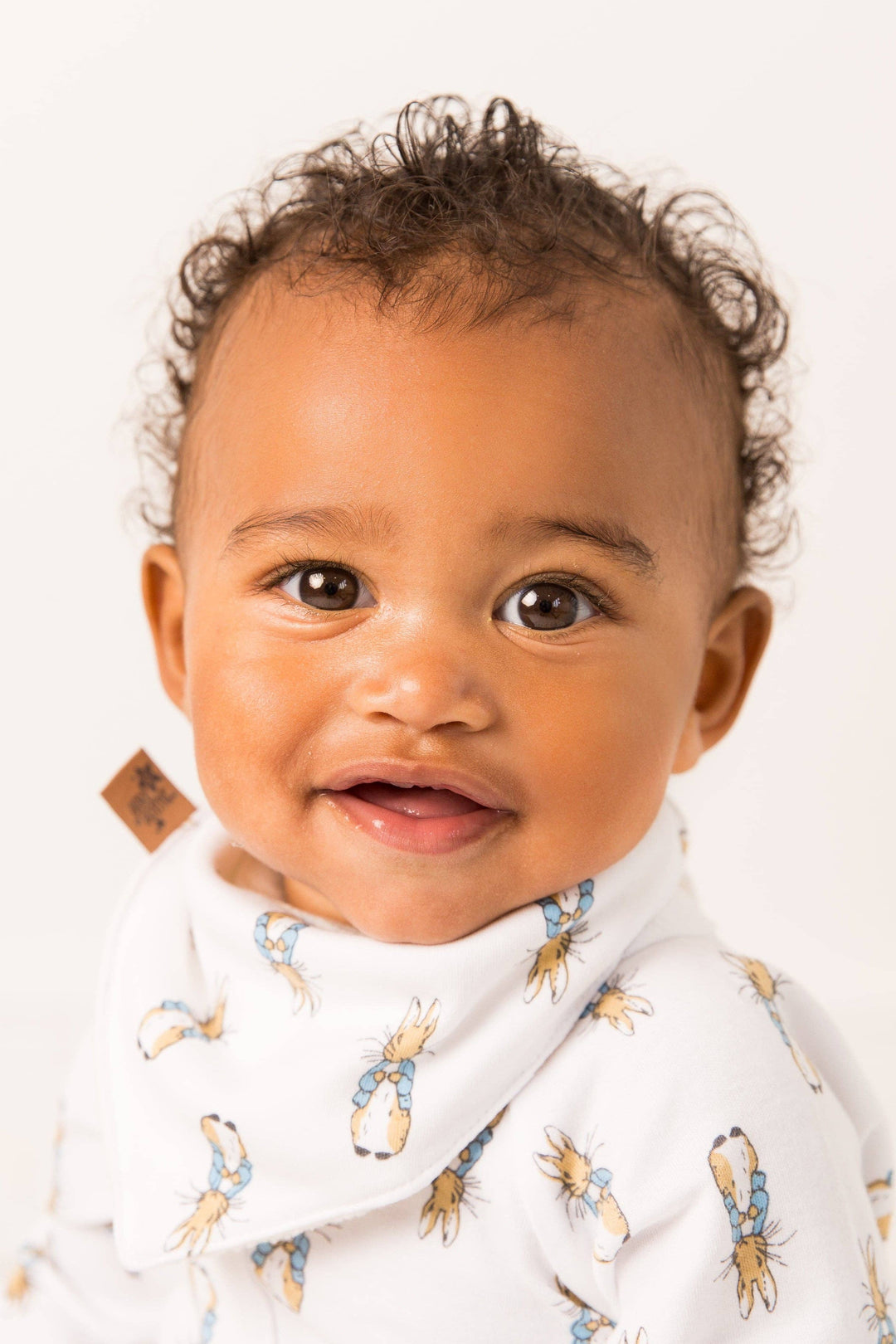 Peter Rabbit Neutral Romper: One Size / Bib