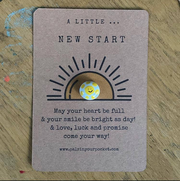 New Beginning Pebble & Card Set For Life Milestones