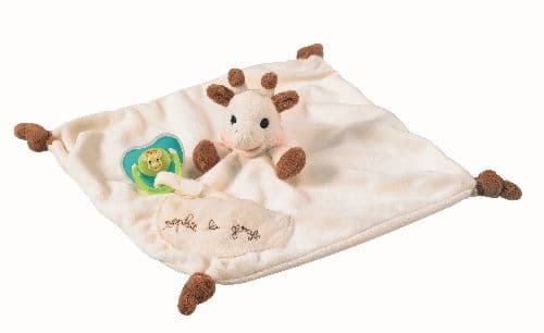 Sophie La Girafe Comforter With Soother Holder