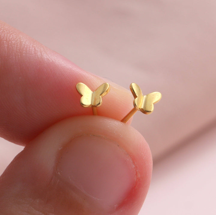 BT016 Earrings In A Message Bottle 'believe in magic': Silver