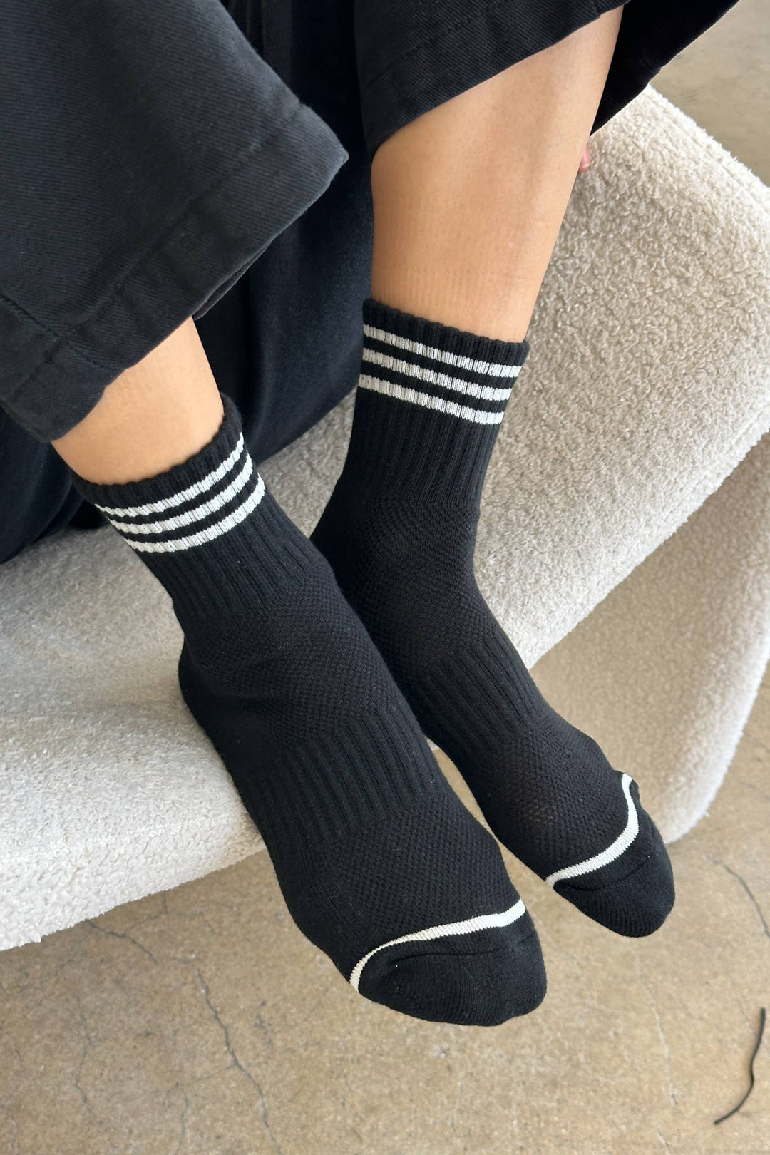 Girlfriend Socks: Ivory