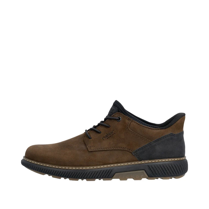 Rieker Men's Brown Suede Slip-On Shoes B3357-26