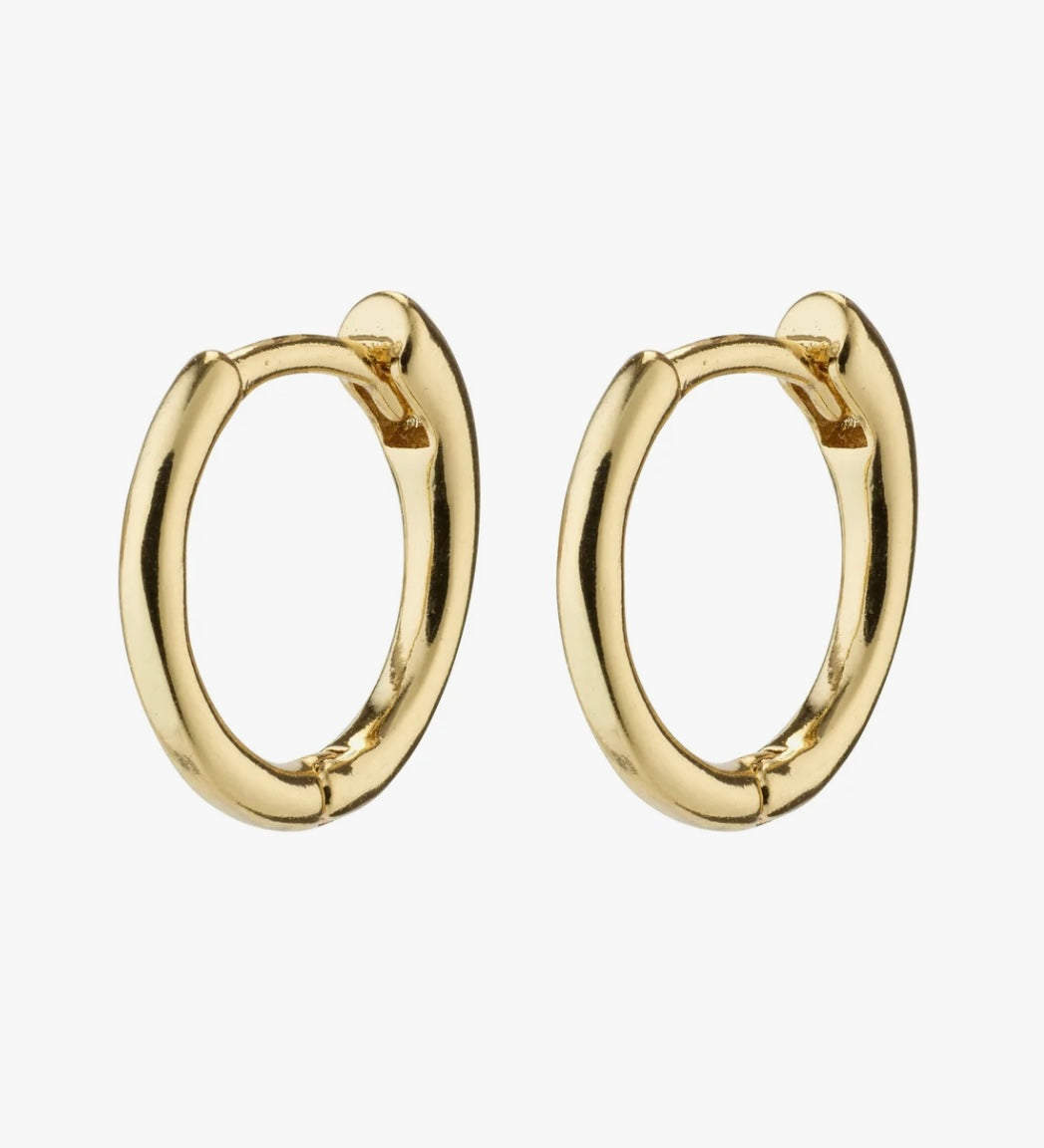 EANNA SMALL HOOPS GOLD PLATED