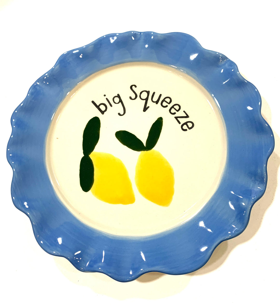 BIG SQUEEZE LEMONS PLATE