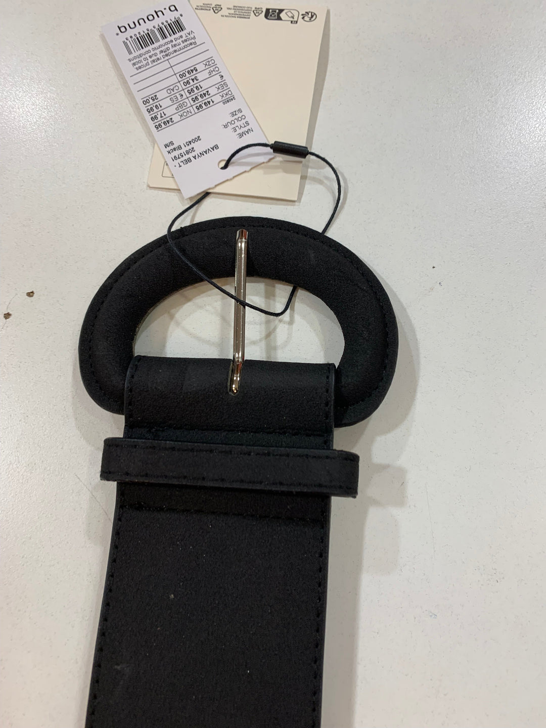VANYA BELT BLACK