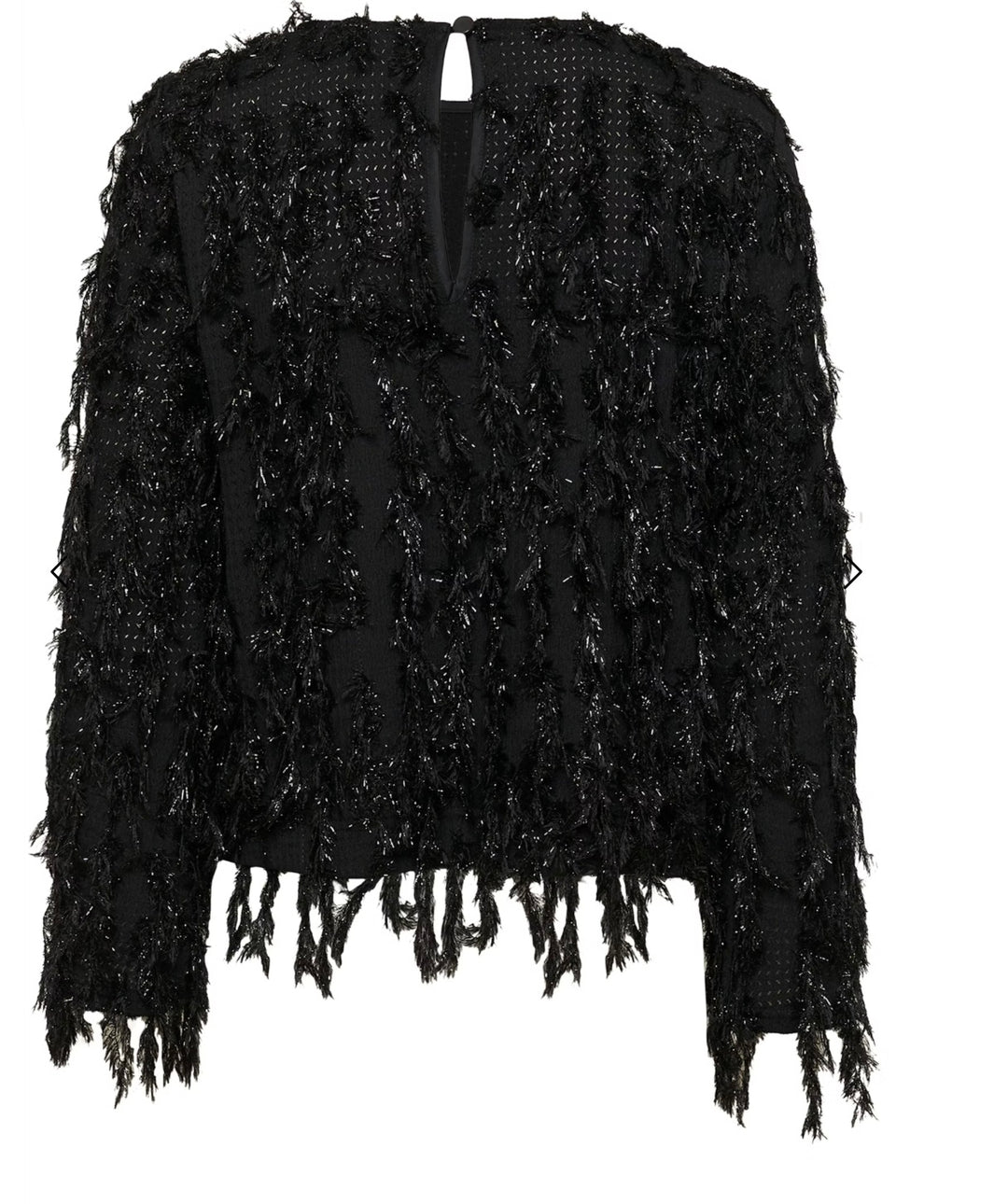 NINETTE SZ  BLOUSE BLACK