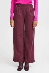 RIZETTA WIDE CROP TROUSER PORT ROYALE